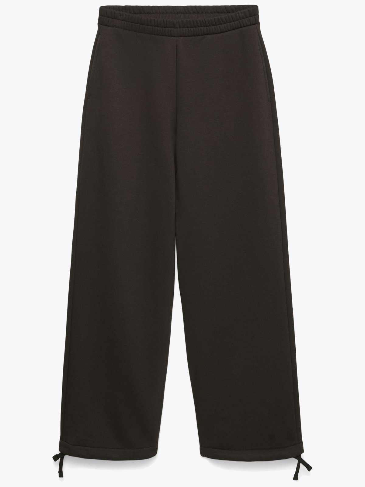 Vero Moda Teddy Mid Waist Wide Pants Chocolate Torte