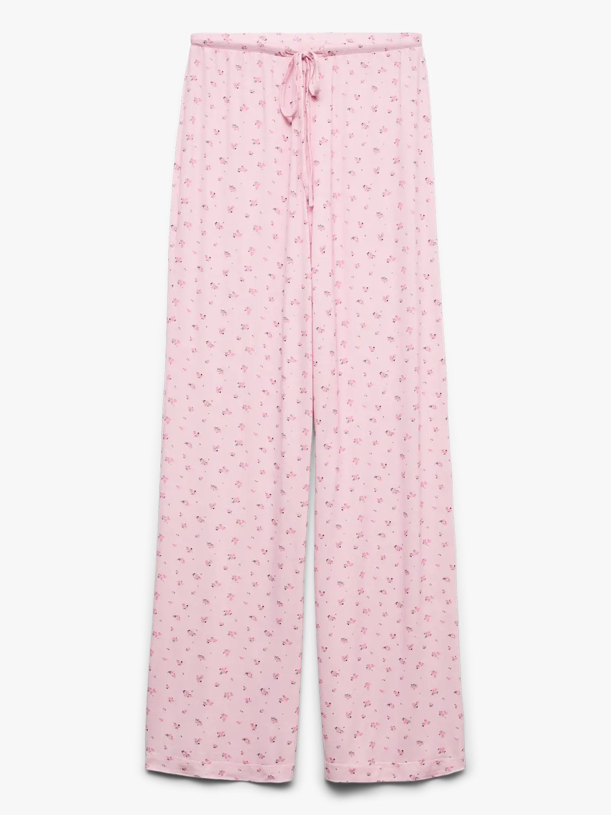 Vero Moda Esther High Waist Loose Pants Pink-A-Boo w. Ditte Flower