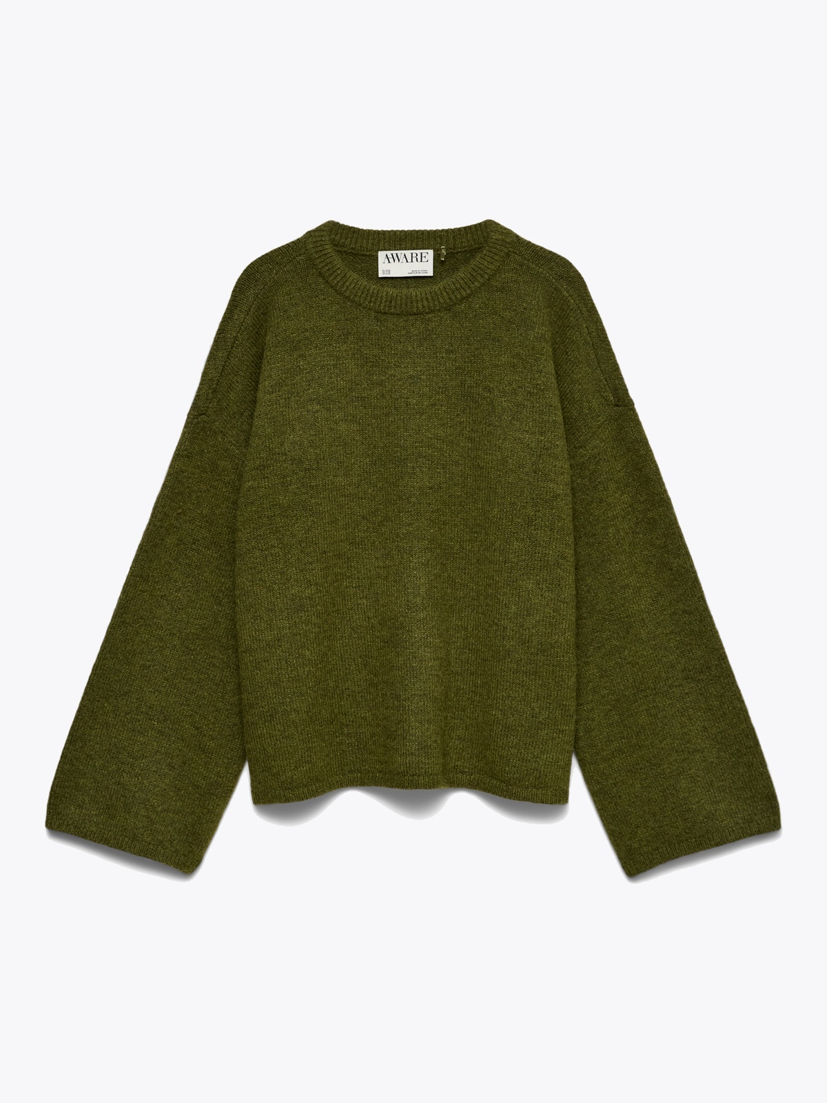 Vero Moda Aware Daisy Long Sleeve O-Neck Oversize Pullover Capulet Olive