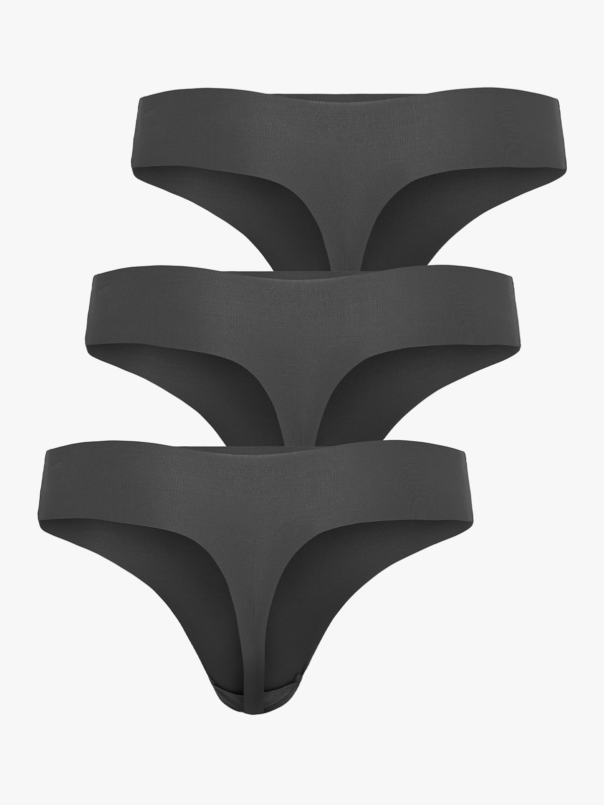 Vero Moda Ditte 2ND Skin String 3-Pack Black