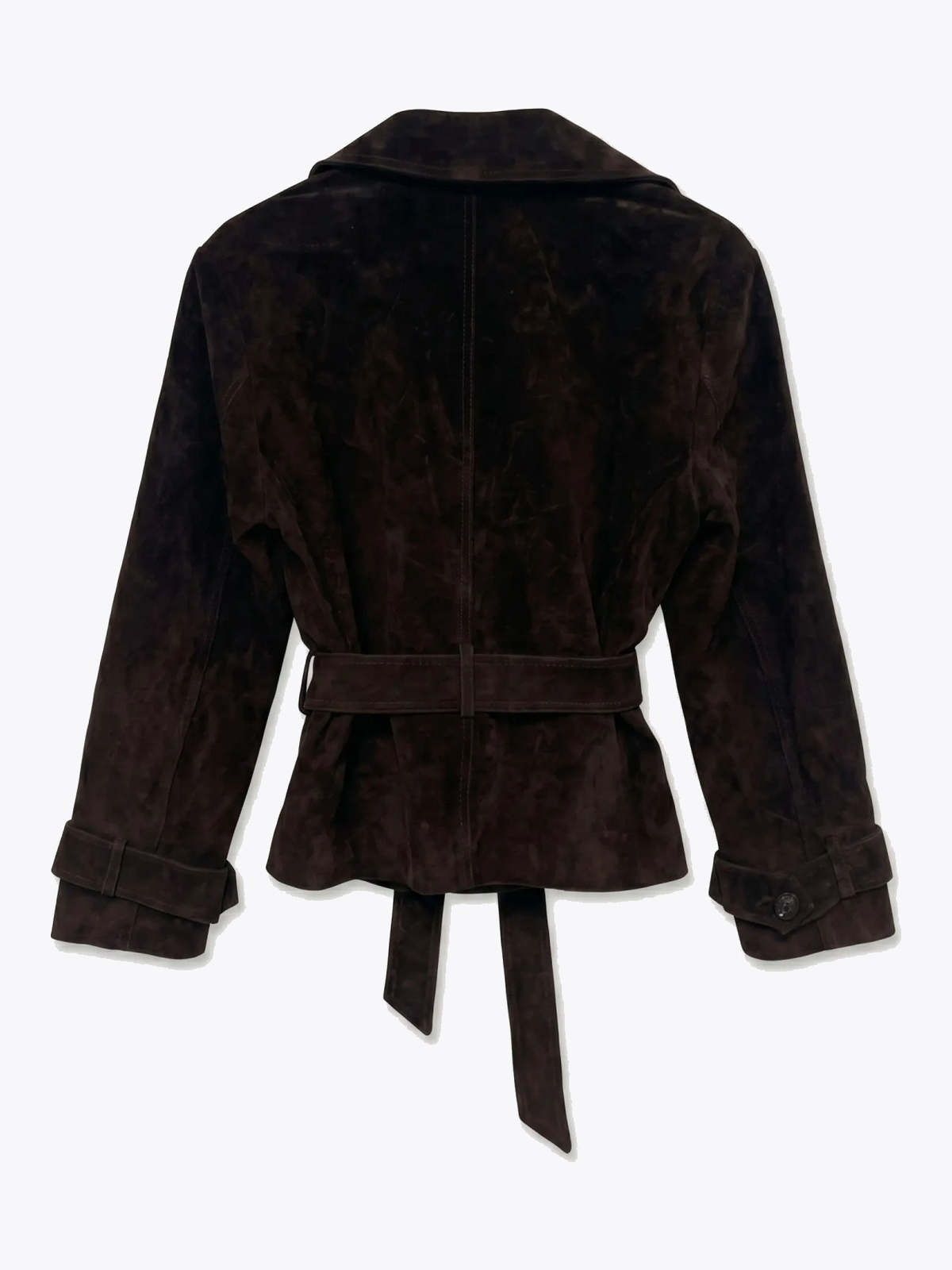 Vero Moda Janice Betty Suede Jacket Chocolate Torte