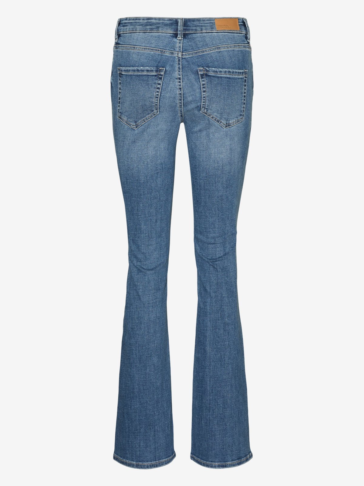Vero Moda Flash Flared Jeans Medium Blue Denim