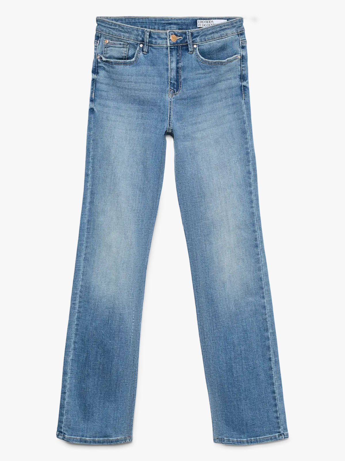 Vero Moda Flash MR Straight Jeans Medium Blue Denim