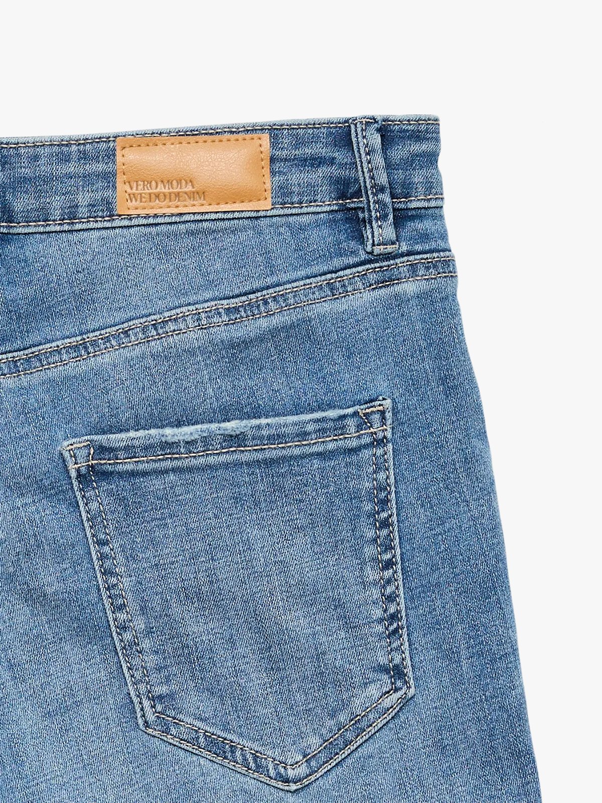 Vero Moda Flash MR Straight Jeans Medium Blue Denim