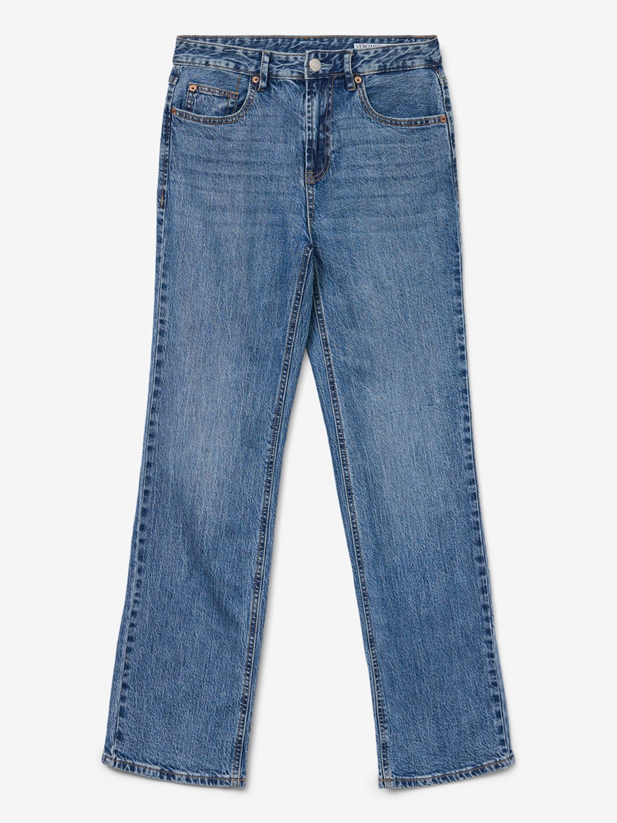 Vero Moda Tessa Straight Jeans Medium Blue Denim