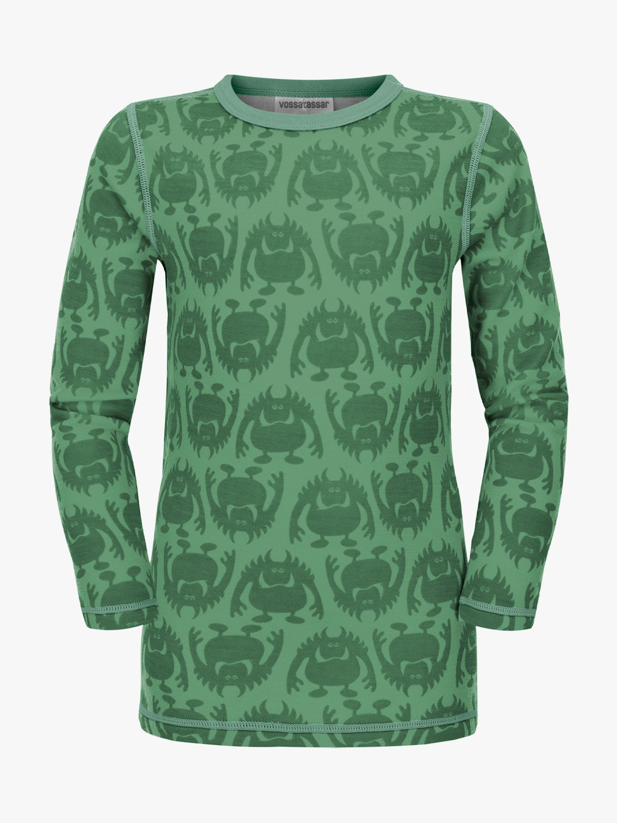 Vossatassar Monsterull Long Sleeve Green