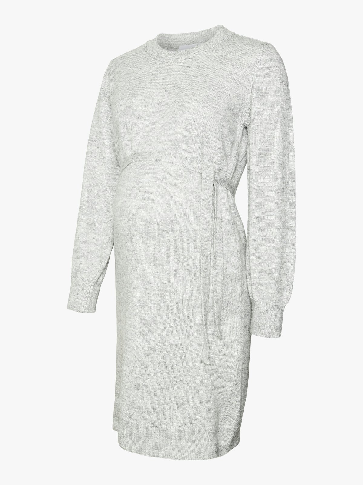 Vero Moda Maternity New Anne Long Sleeve Knit Dress Grå