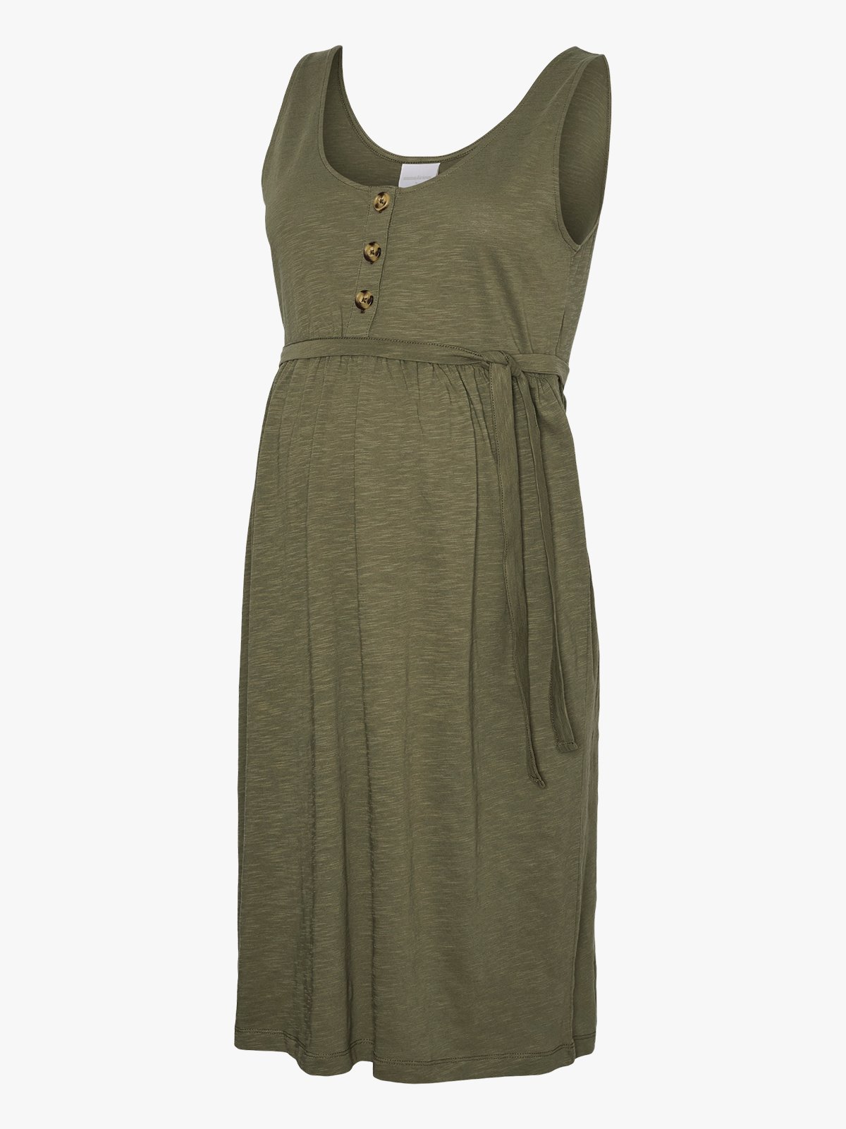 Vero Moda Maternity Ivy Lia Short Sleeve Dress Grønn / Kalamata