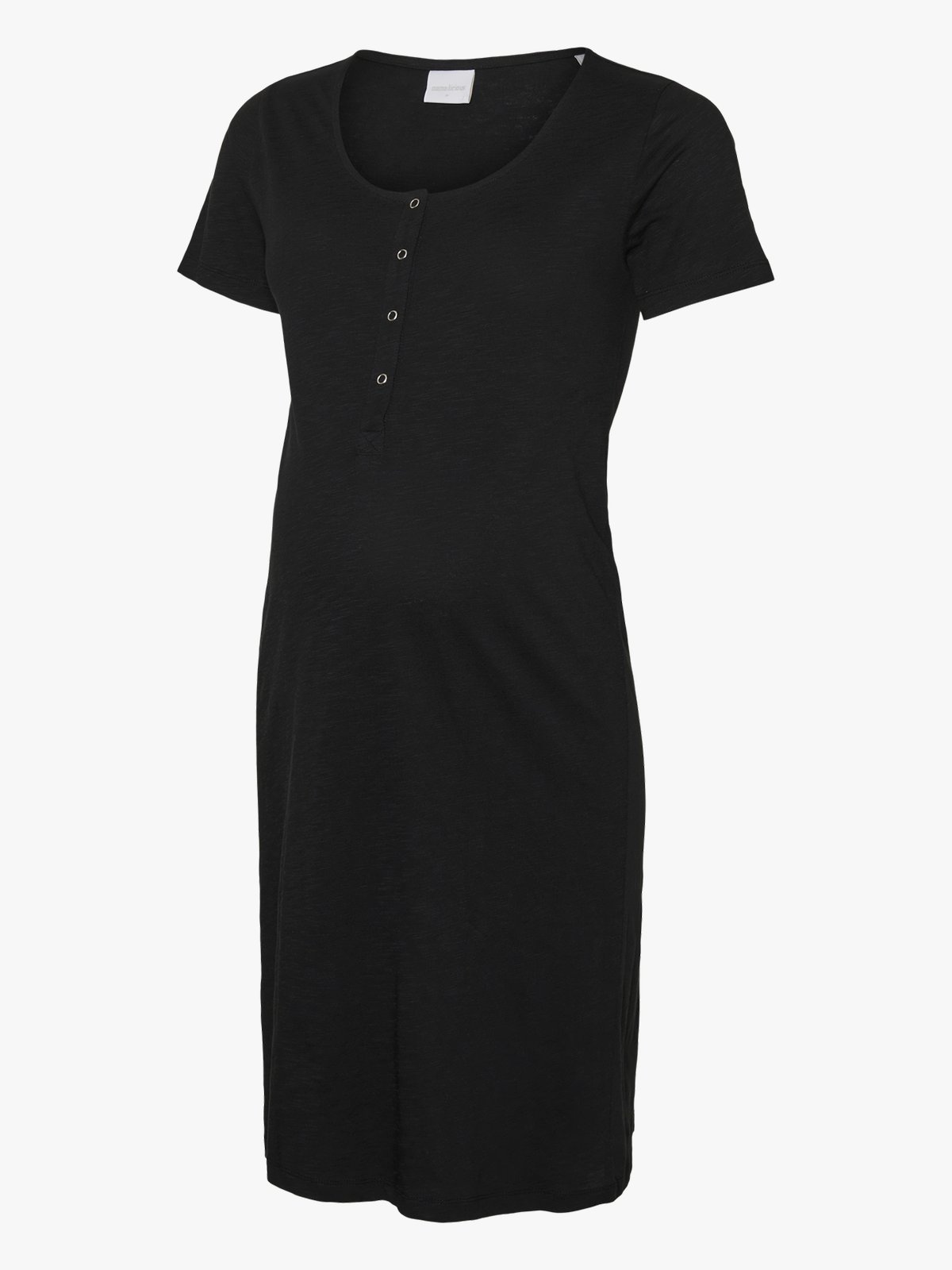 Vero Moda Maternity Mira Solid Jersey Nightgown Black