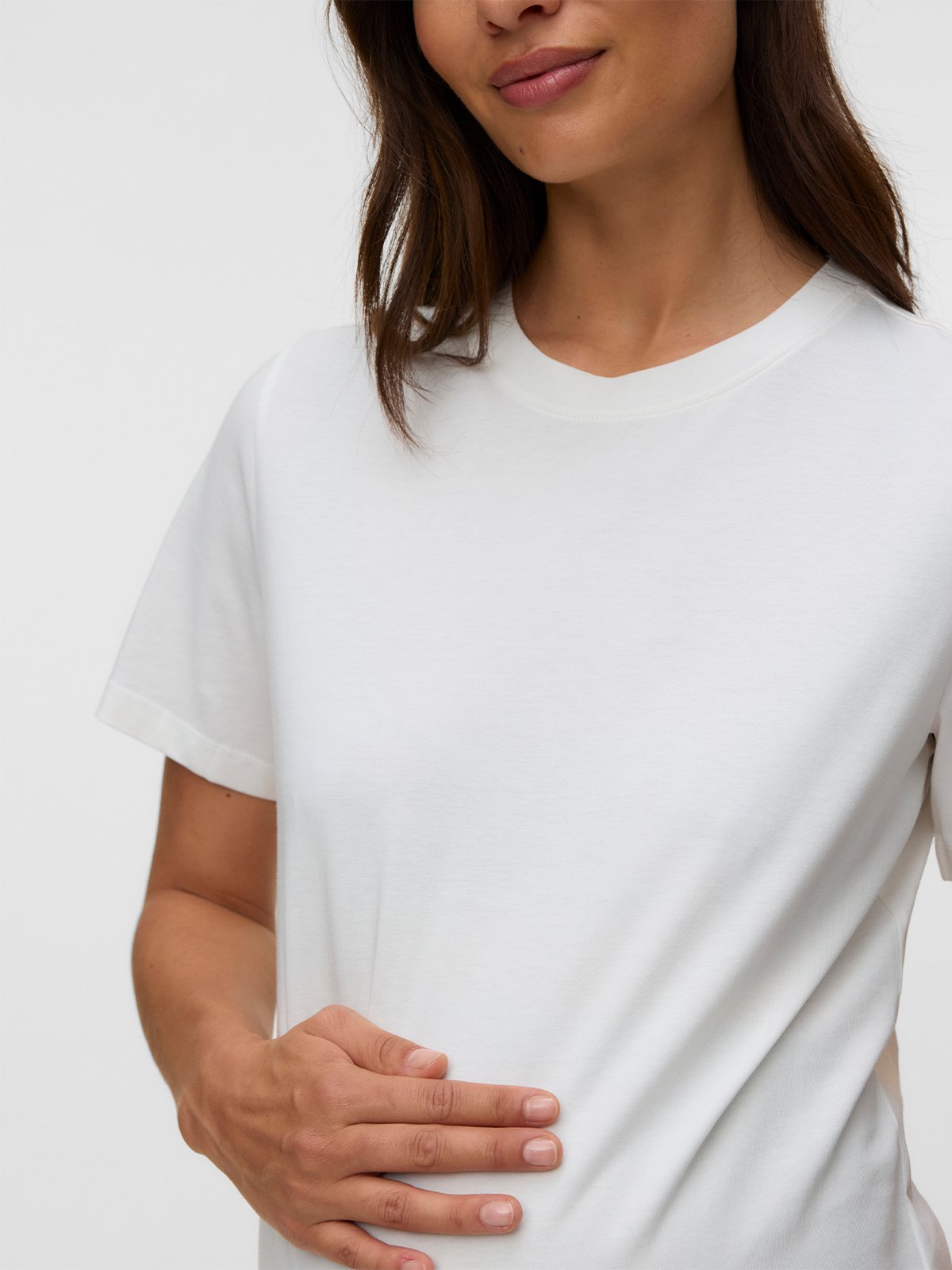 Vero Moda Maternity Paulina Short Sleeve T-Shirt 2-Pack Flerfarget