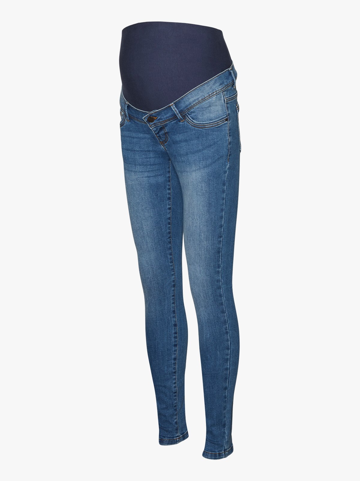 Vero Moda Maternity Mila Slim Jeans Medium Blue Denim