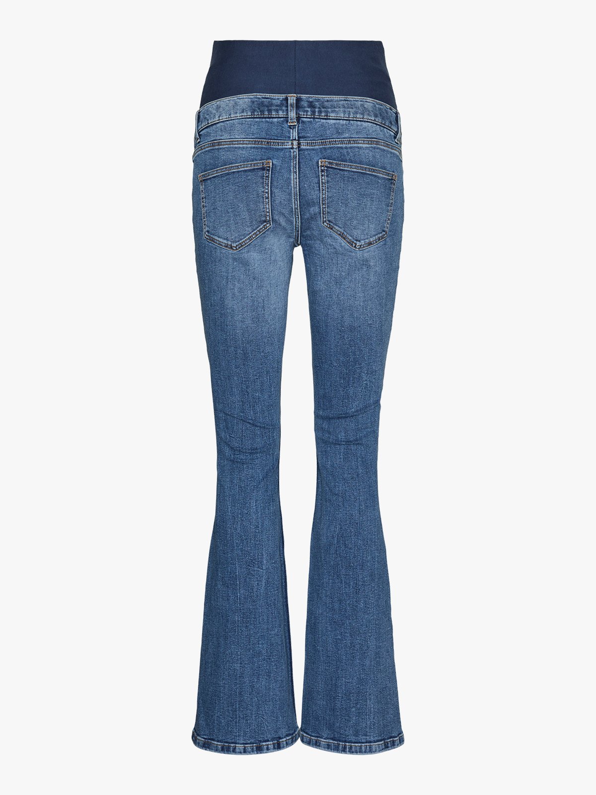 Vero Moda Maternity Sigi Flared Denim Jeans Blå / Medium Blue Denim