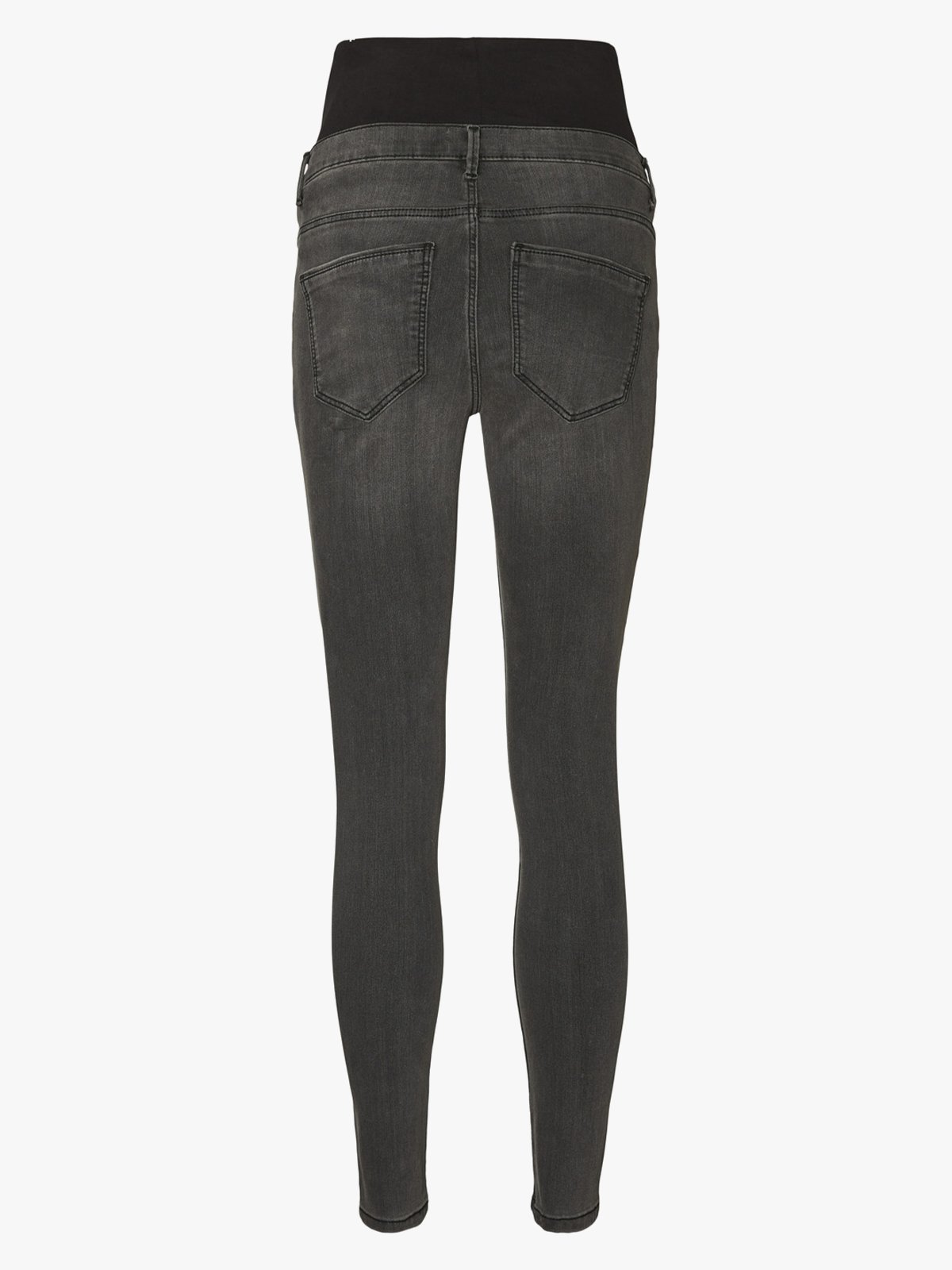 Vero Moda Maternity Tanya Mid Rise Piping Jeans Grå