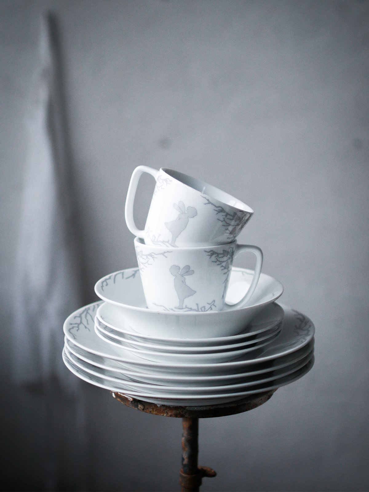 Wik - Walsøe Alv tekopp 40 cl Hvit