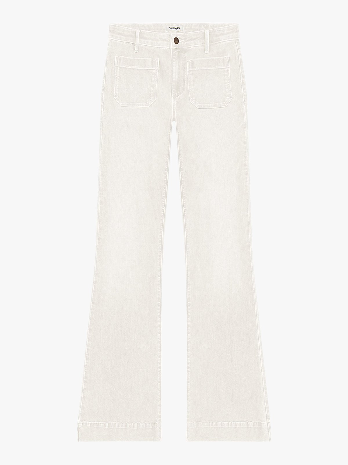 Wrangler Flare Worn White