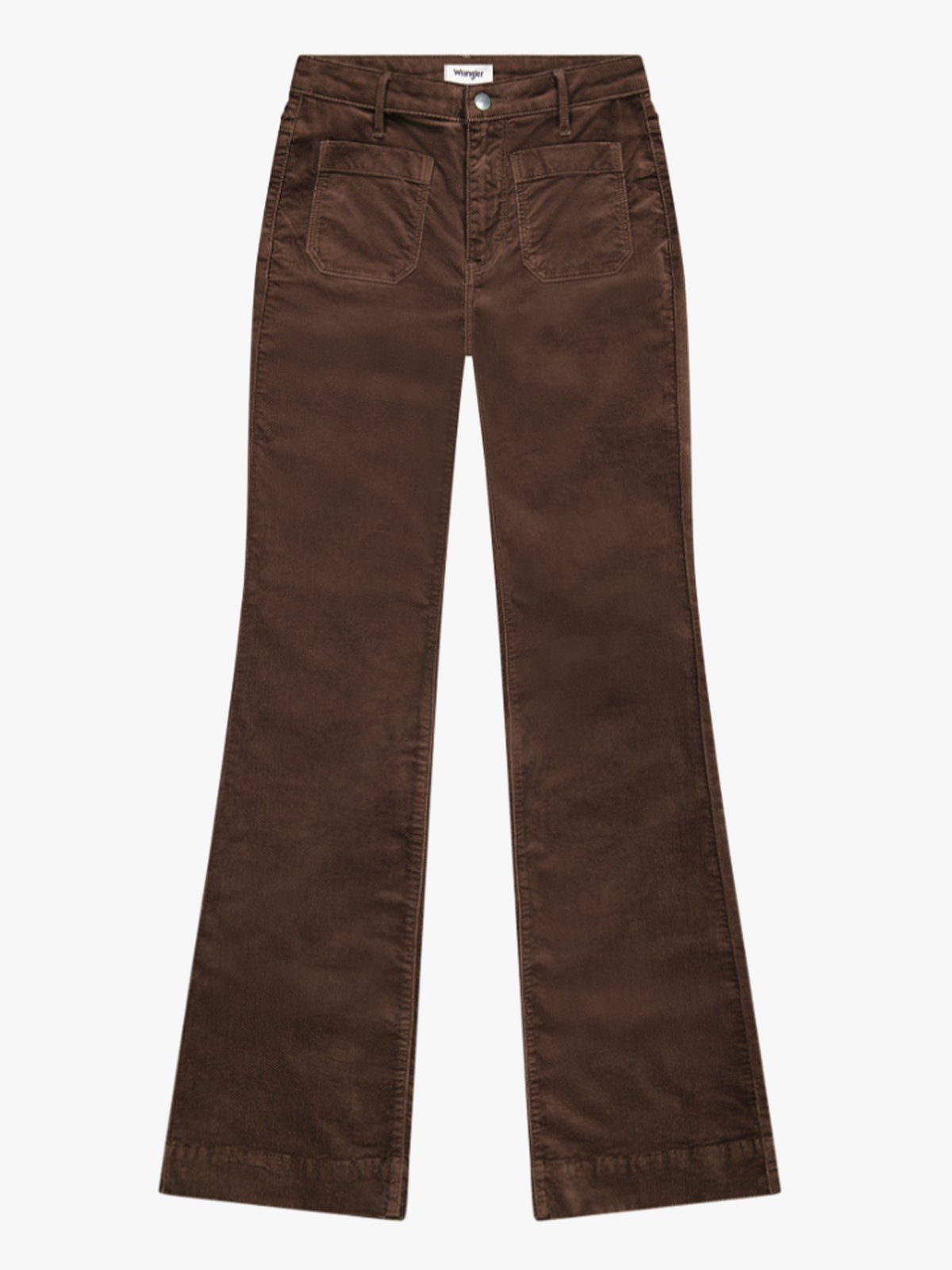 Wrangler Flare Velour Mahogany