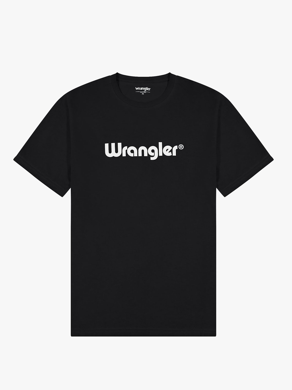Wrangler Logo Tee Black