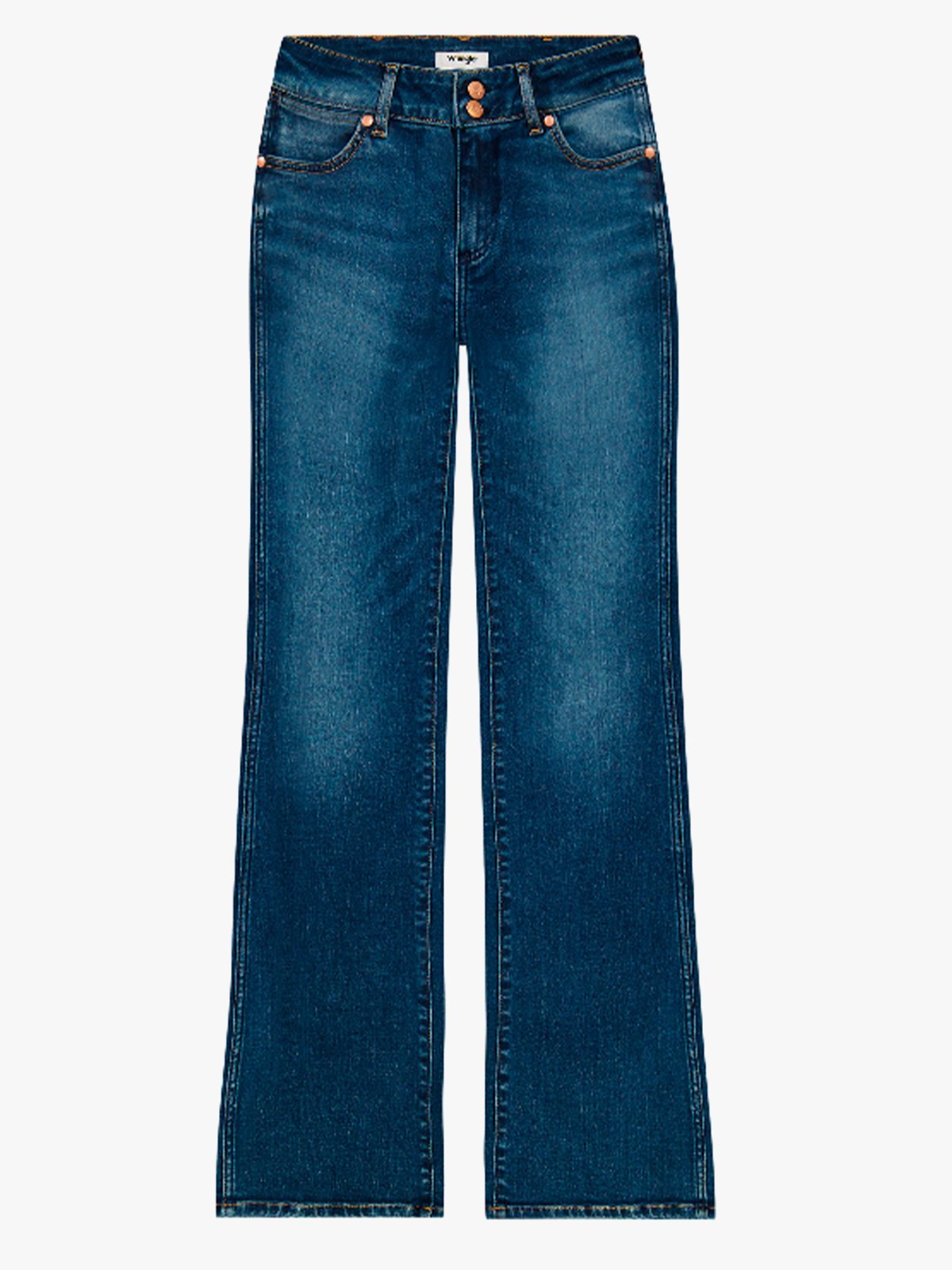 Wrangler Low Rise Bold Boot Canyon Crest Denim Canyon Crest
