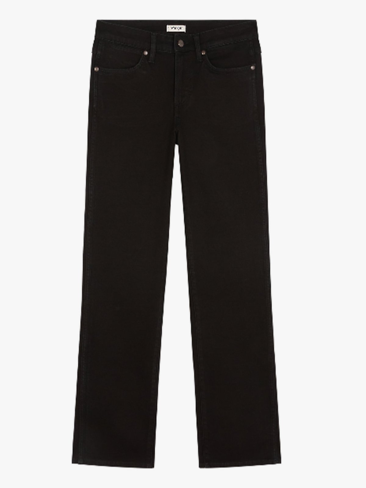 Wrangler Straight Retro Black Denim Retro Black
