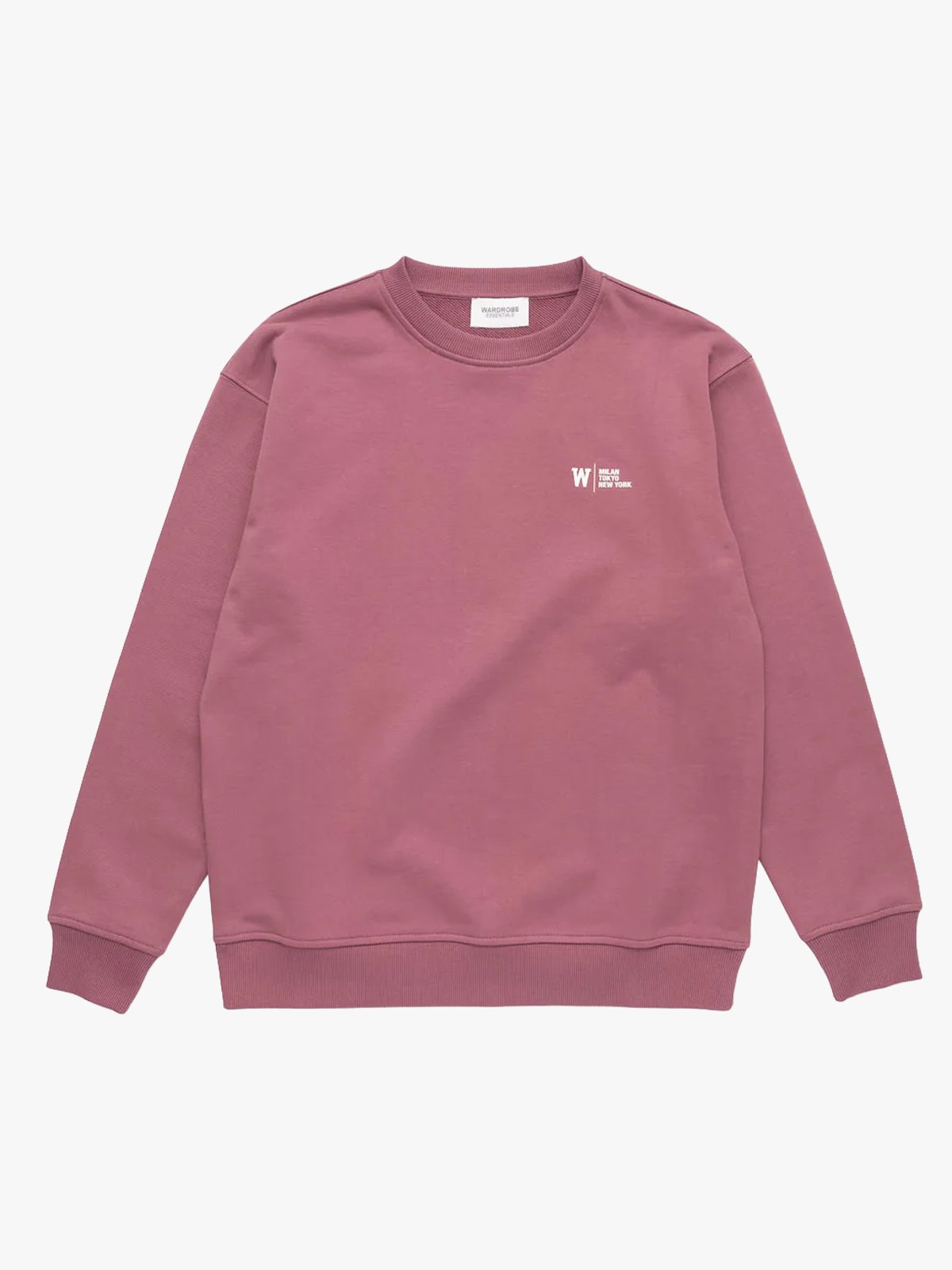 Wardrobe Essentials Crewneck City Maroon