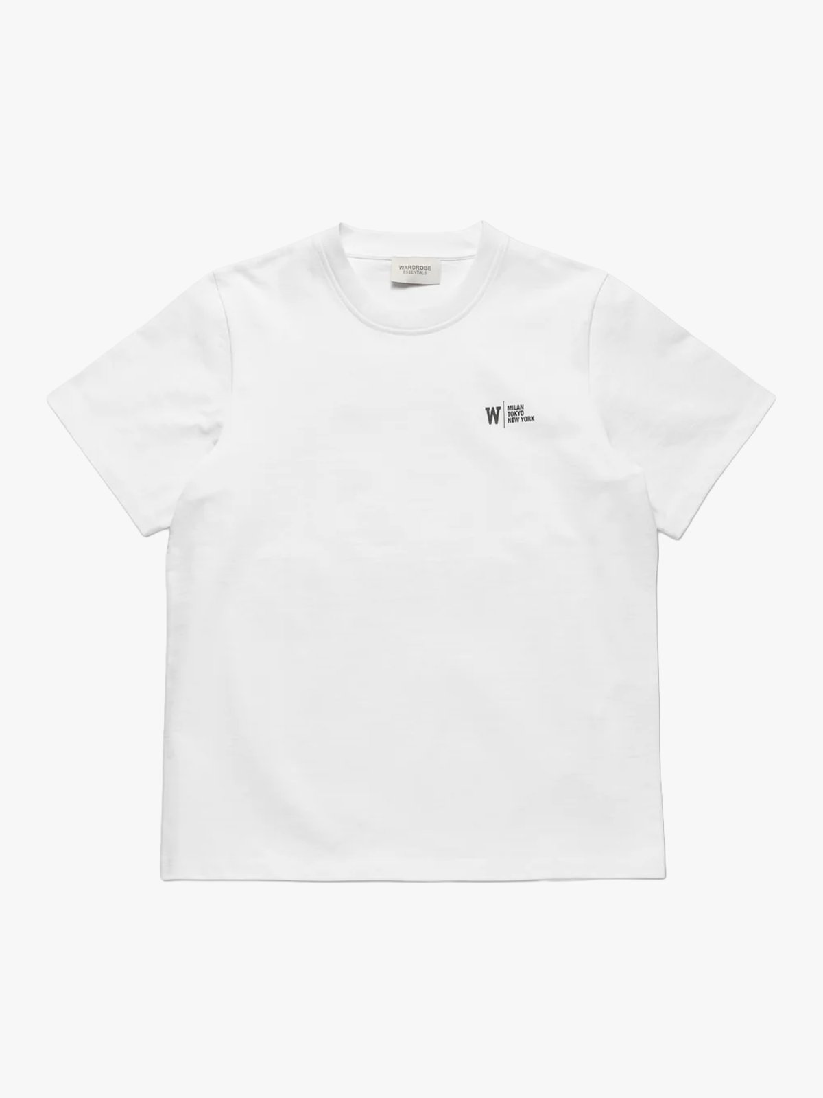 Wardrobe Essentials T-Shirt Rack White