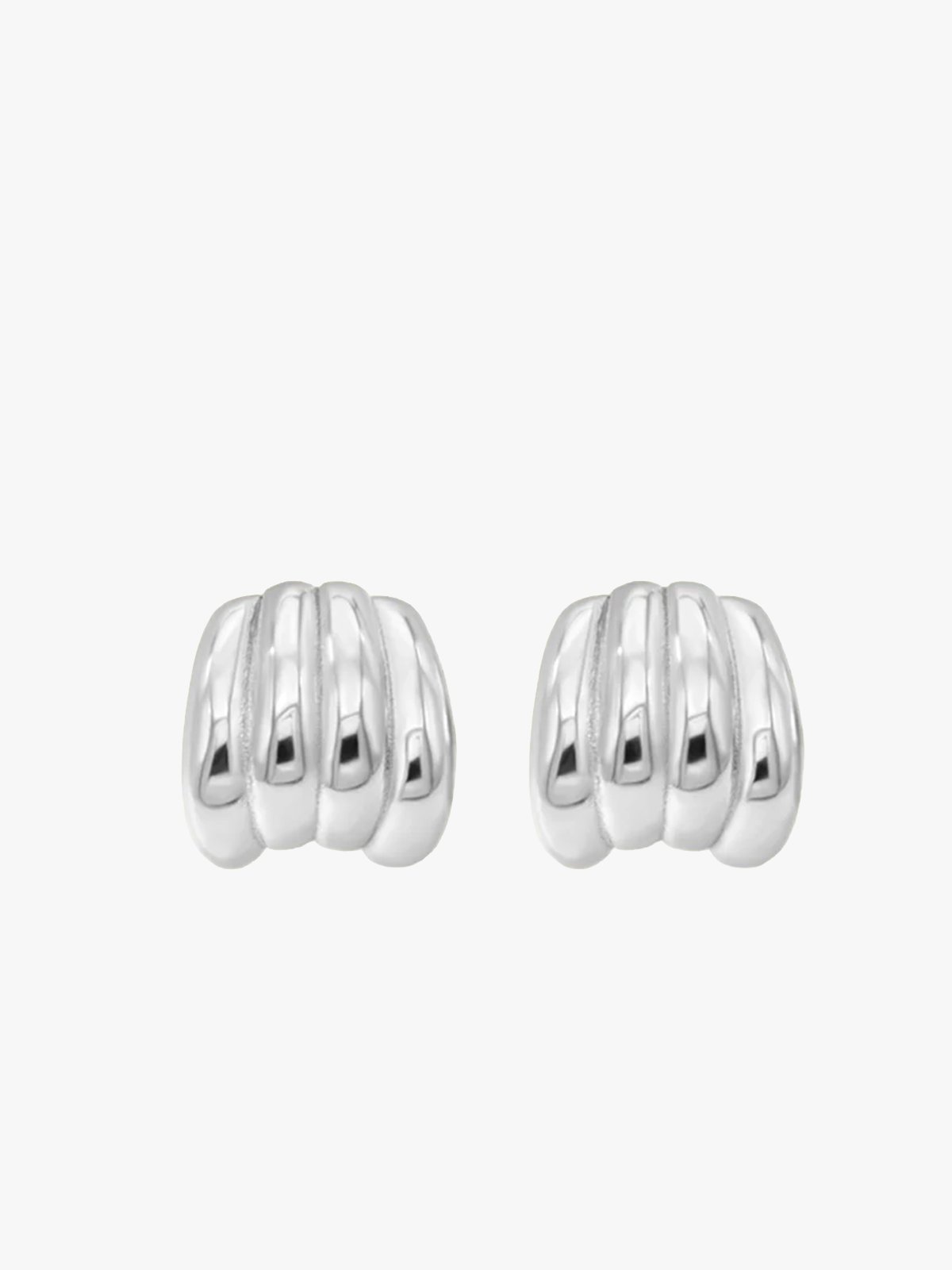 Who Is She Nova Earrings Silver Silver