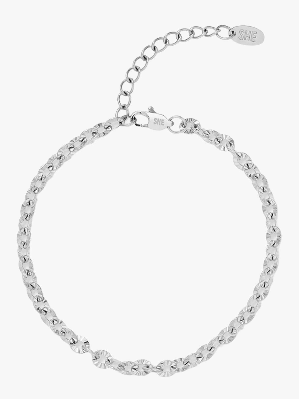 Who Is She Sprinkle Bracelet Silver