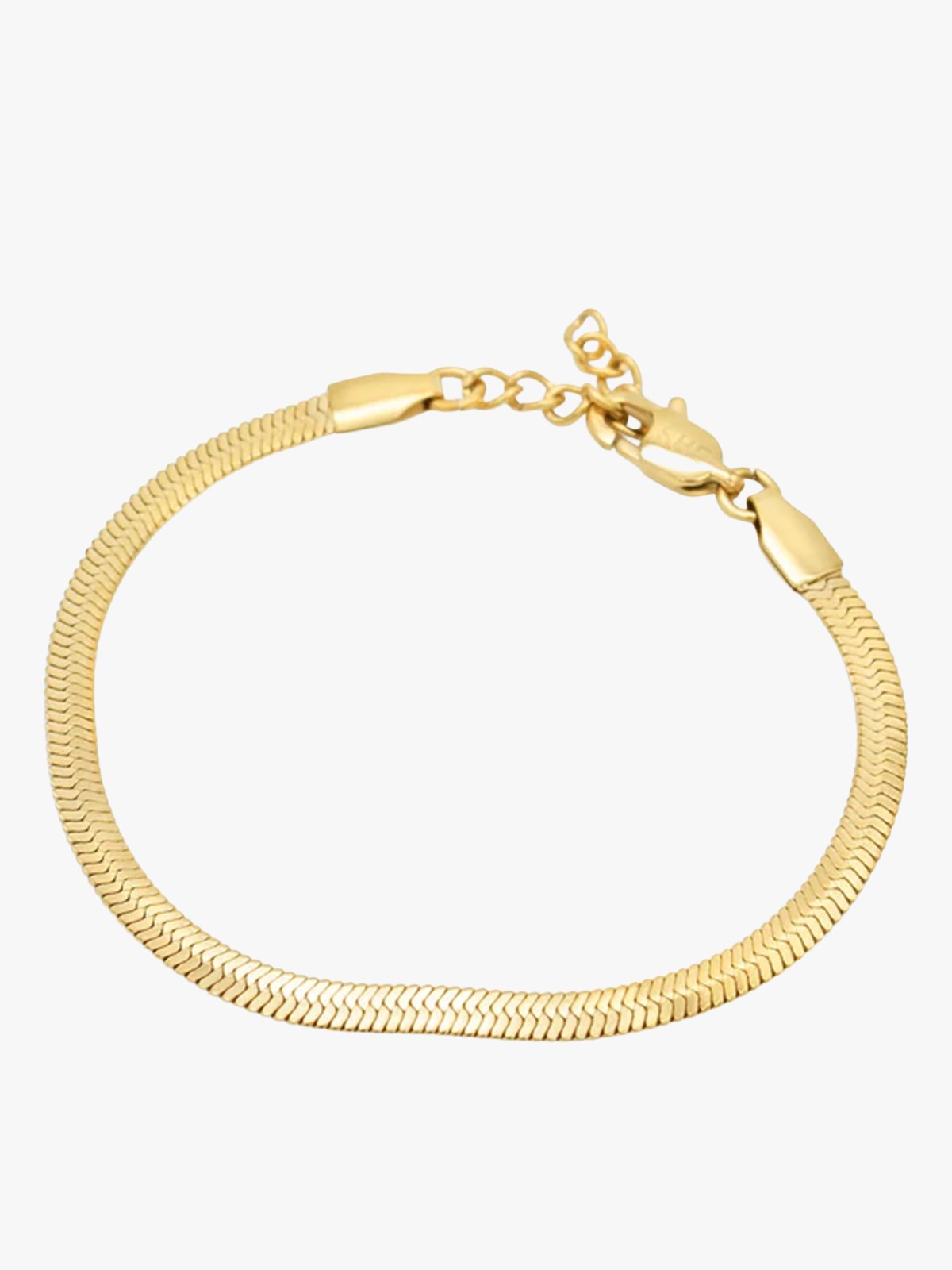 Who Is She Bone Bracelet Gold Gold