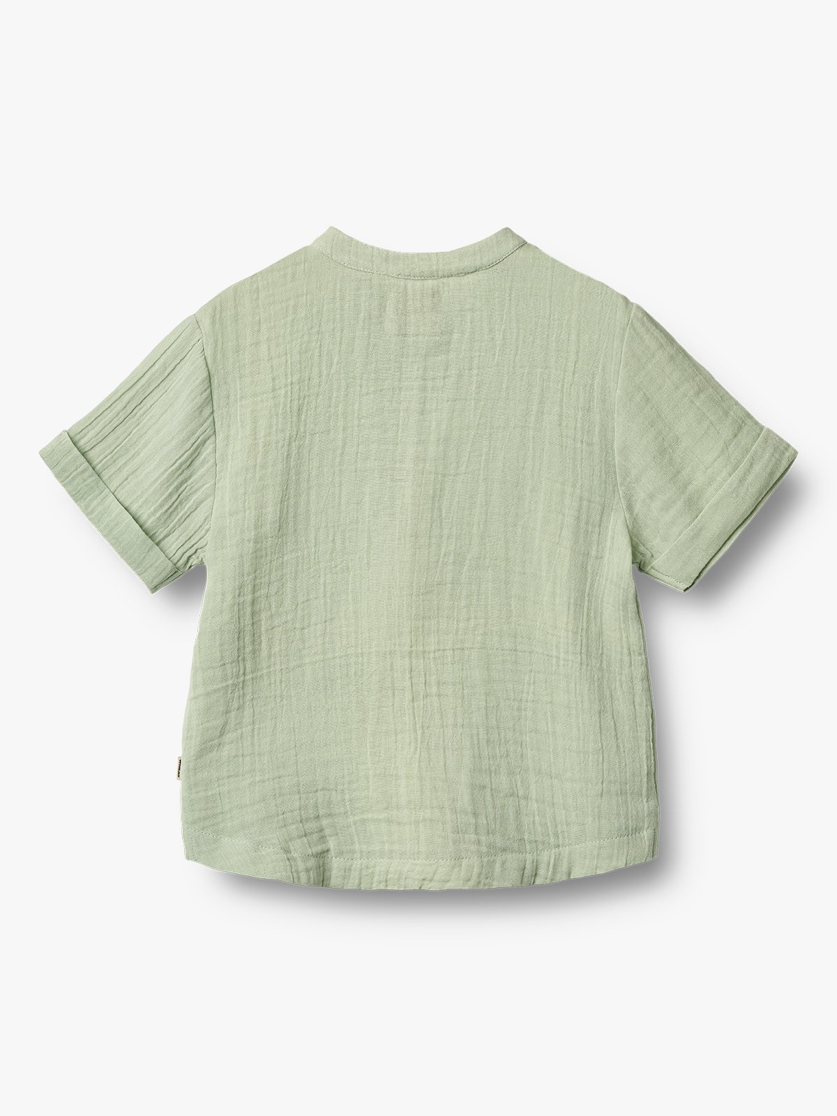 Wheat Shirt Short Sleeve Svend Soft Mint