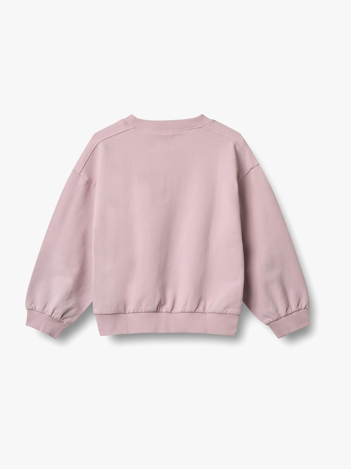 Wheat Sweatshirt Long Sleeve Embroidery Eliza Lavender Mist