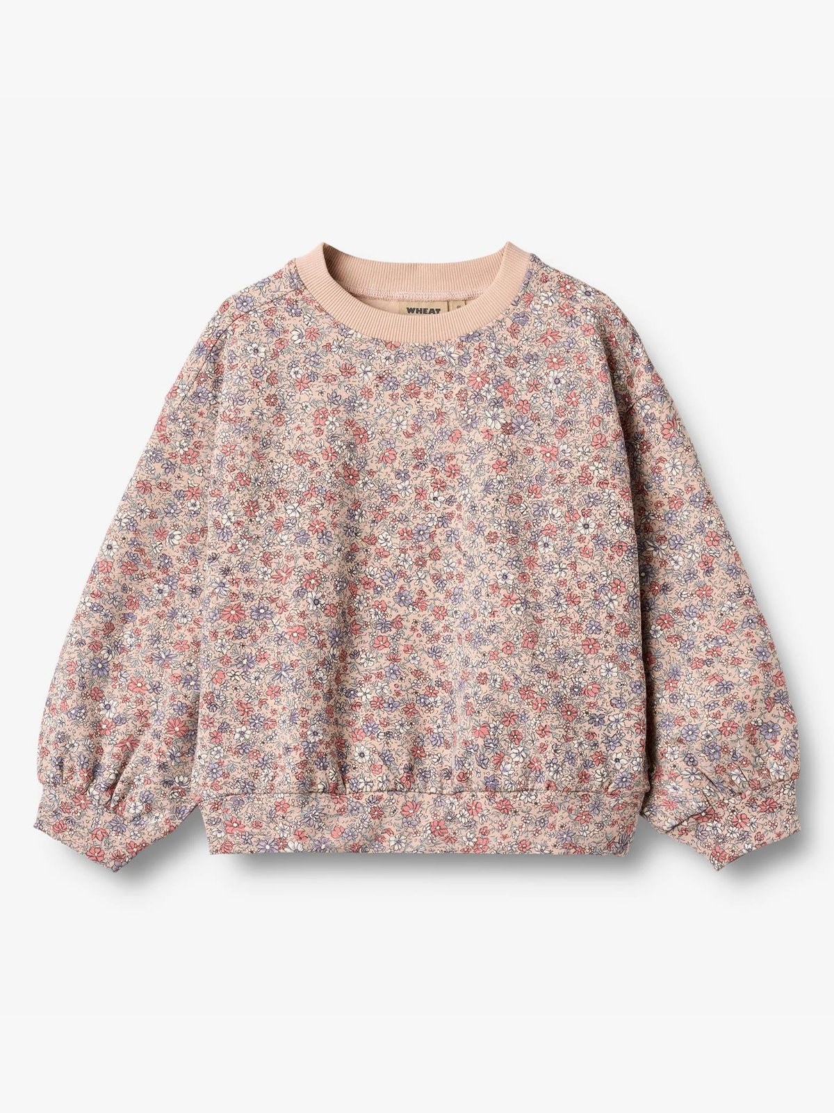 Wheat Sweatshirt Long Sleeve Lia Rose dust flowers