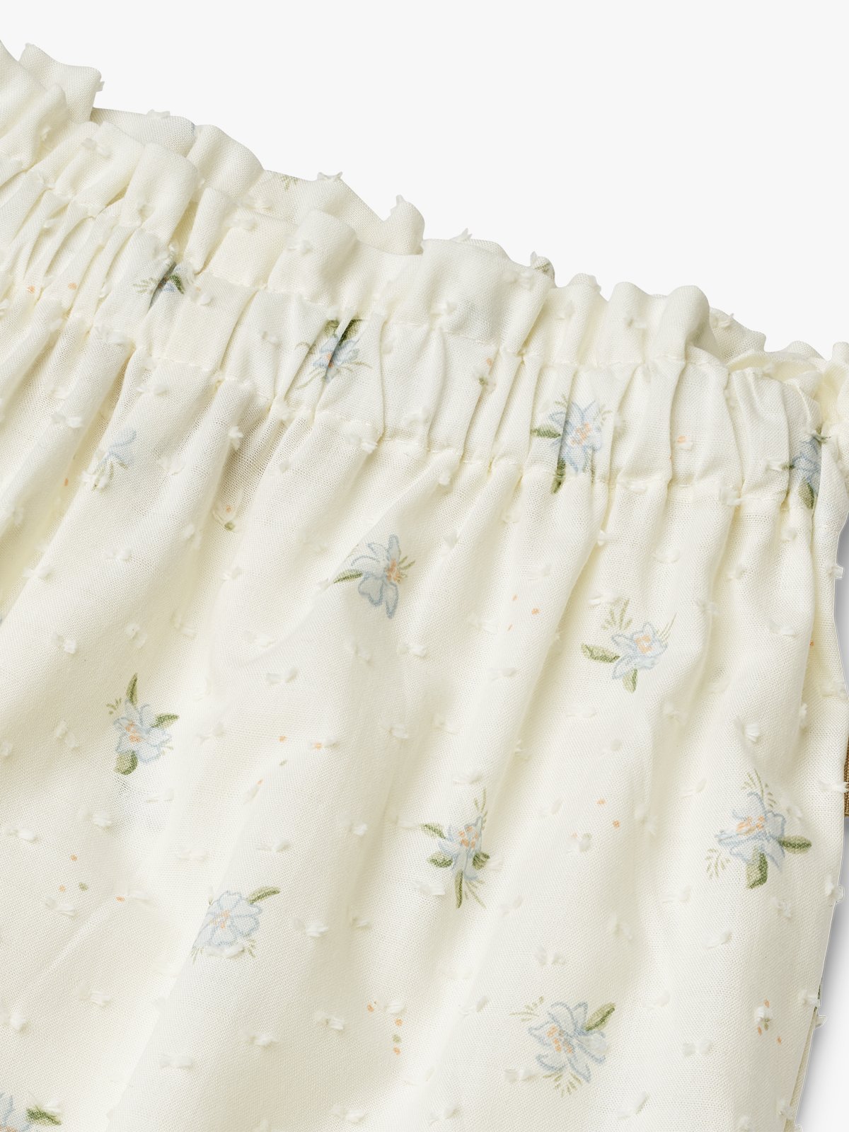 Wheat Trousers Polly Blue Flowers