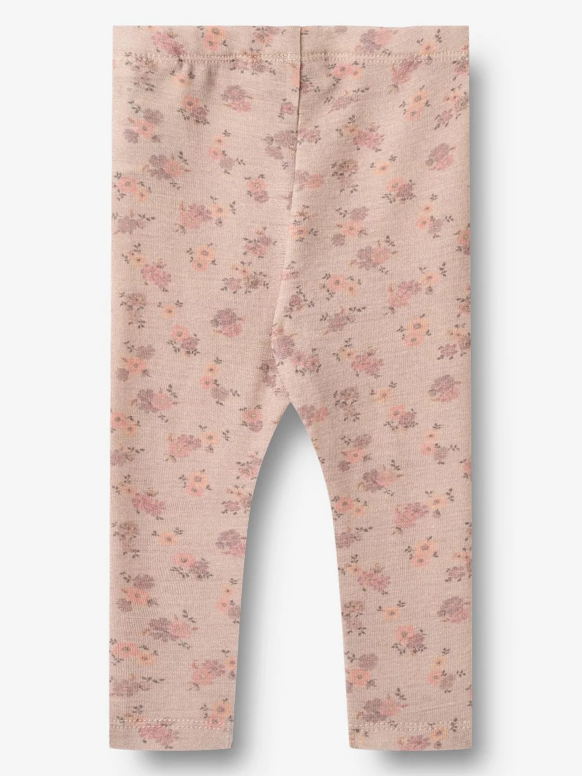 Wheat Wool Leggings Agi Lilac flowers