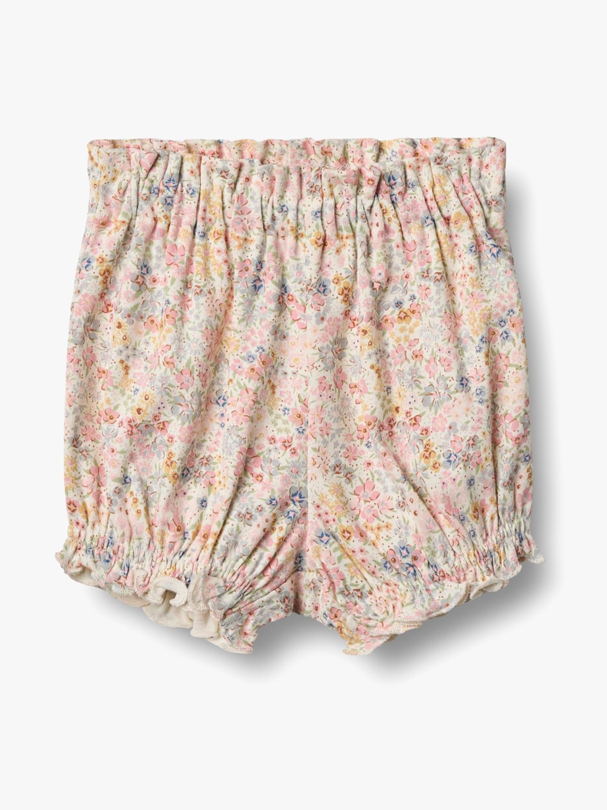 Wheat Jersey Shorts Sonja Bright Flowers