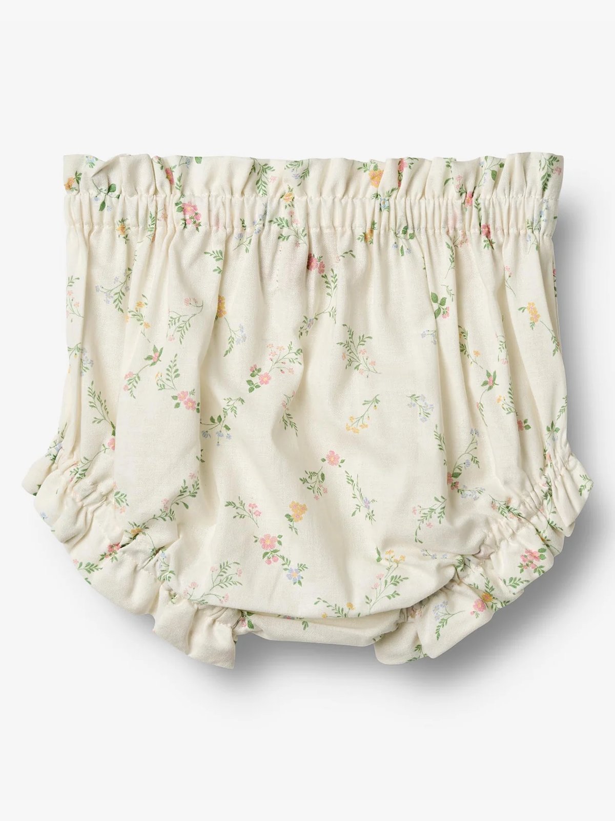 Wheat Bloomers Silla Ivory Checked Flowers