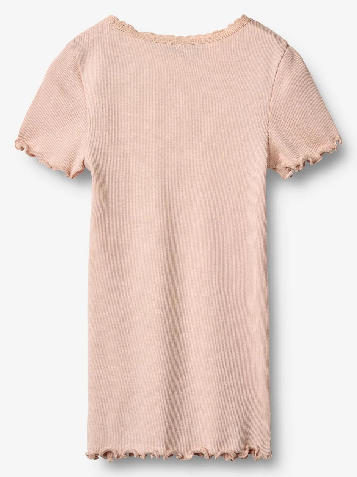 Wheat Rib T-Shirt Short Sleeve Katie Powder