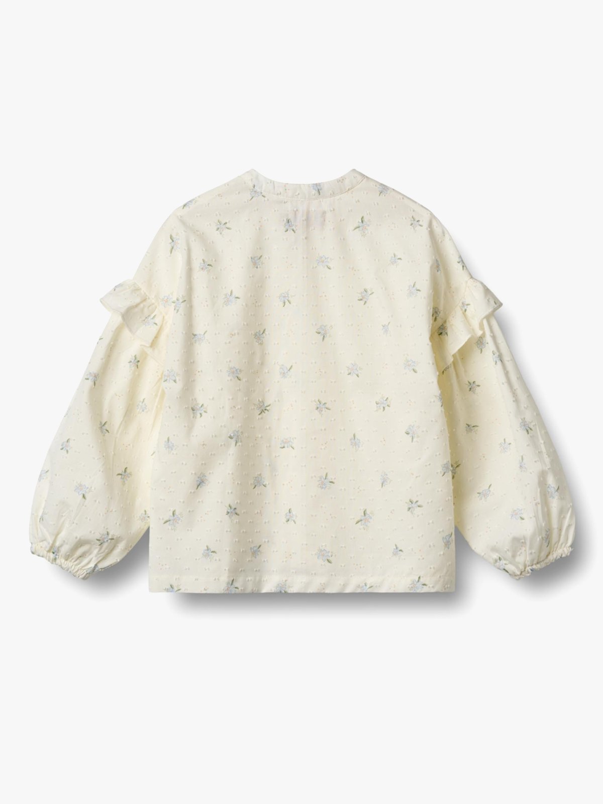 Wheat Shirt Gerda Blue Flowers