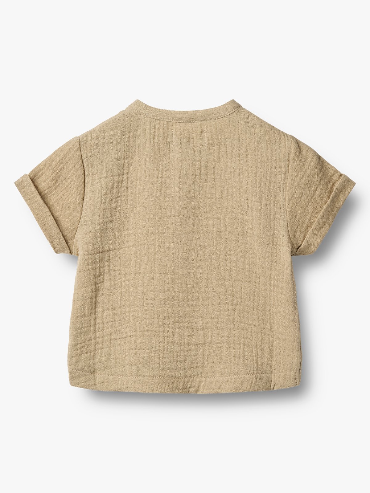 Wheat Shirt Short Sleeve Svend Soft Sand
