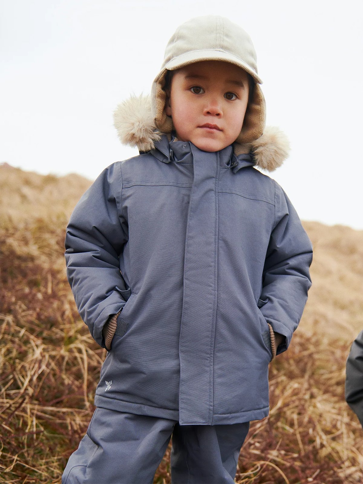 Wheat Jacket Kasper Greyblue