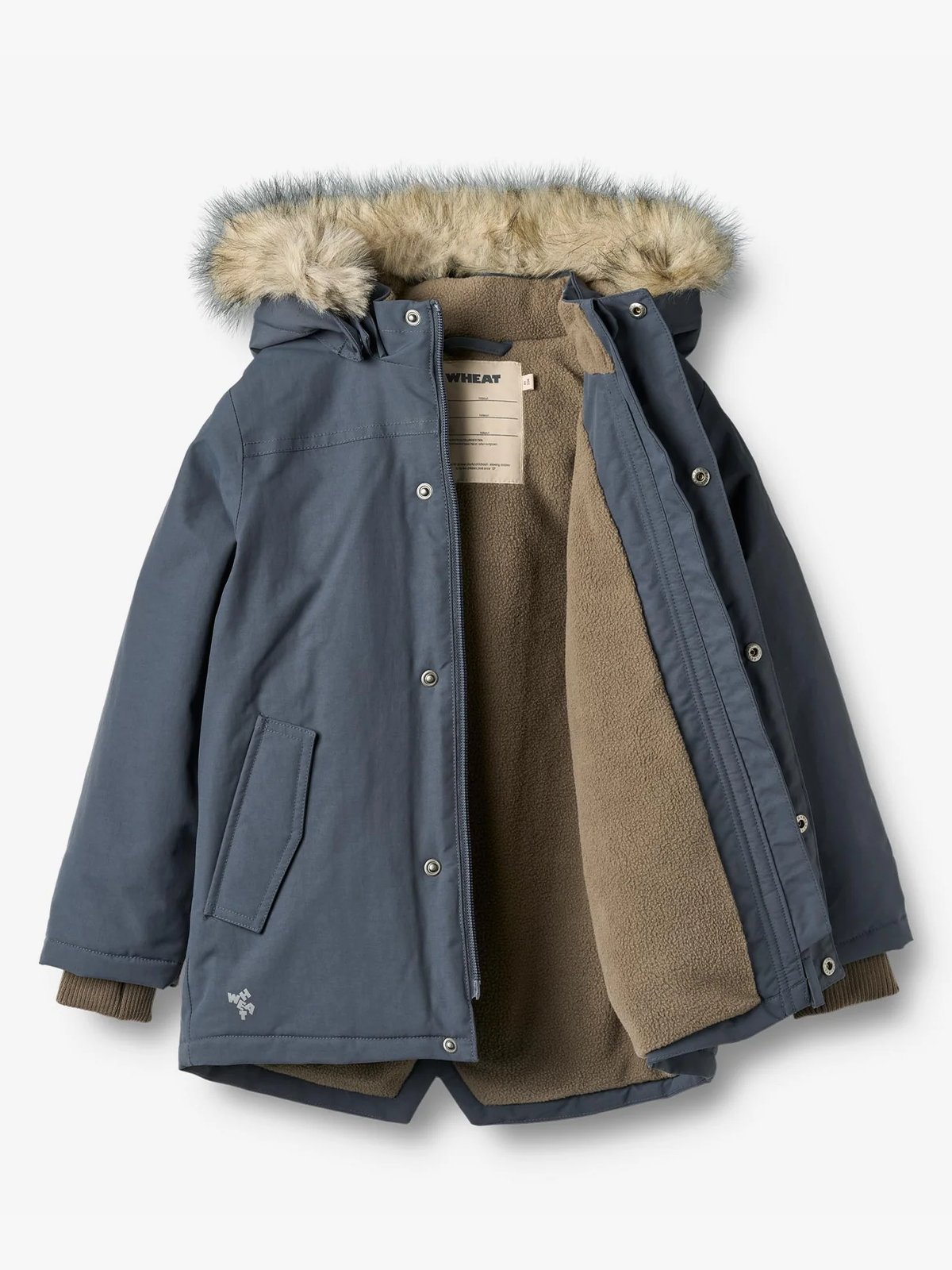 Wheat Jacket Kasper Greyblue