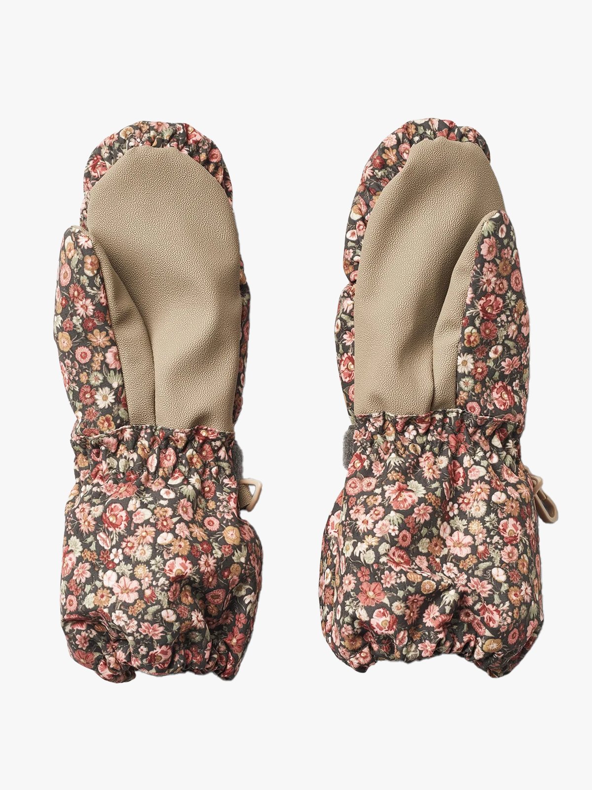 Wheat Mittens Tech Raven Wild Flowers