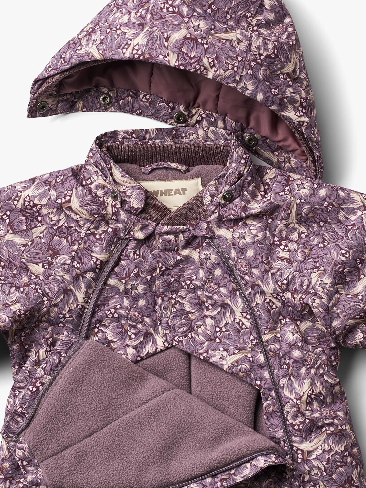 Wheat Snowsuit Adi Tech Purple Tulips