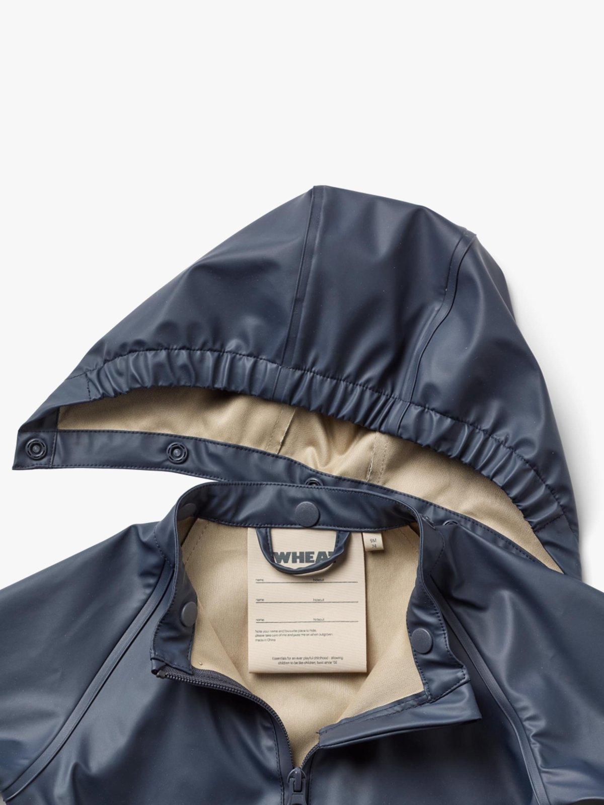 Wheat Rainsuit Mika Ink