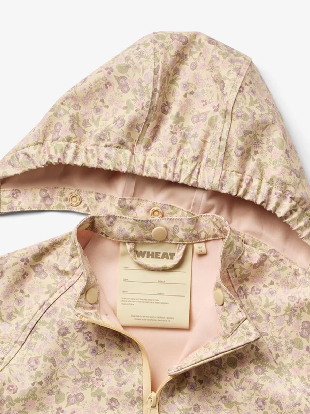 Wheat Rainsuit Mika Rose Flower Field