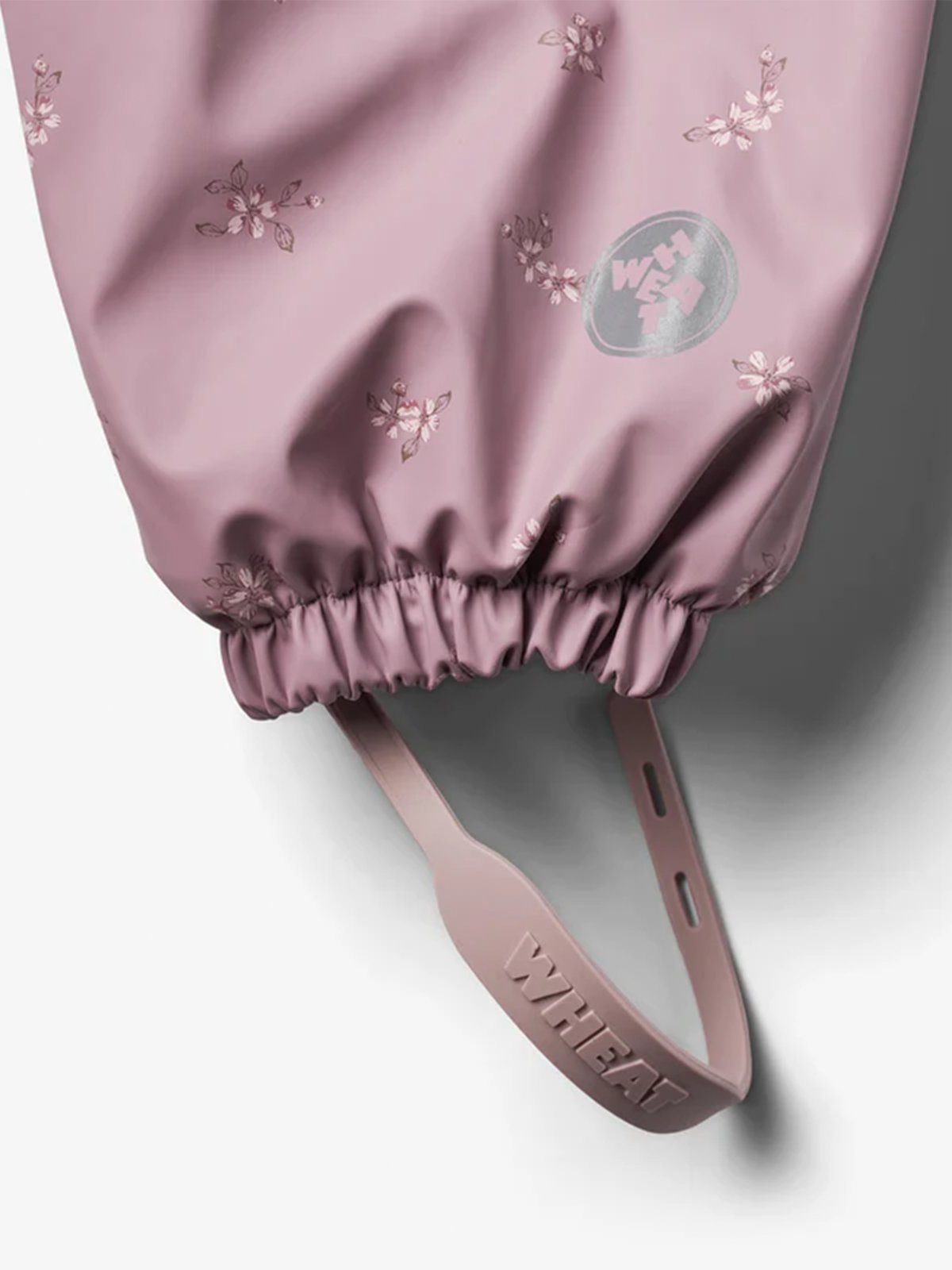 Wheat Thermo Rainsuit Aiko Soft Lilac Flowers