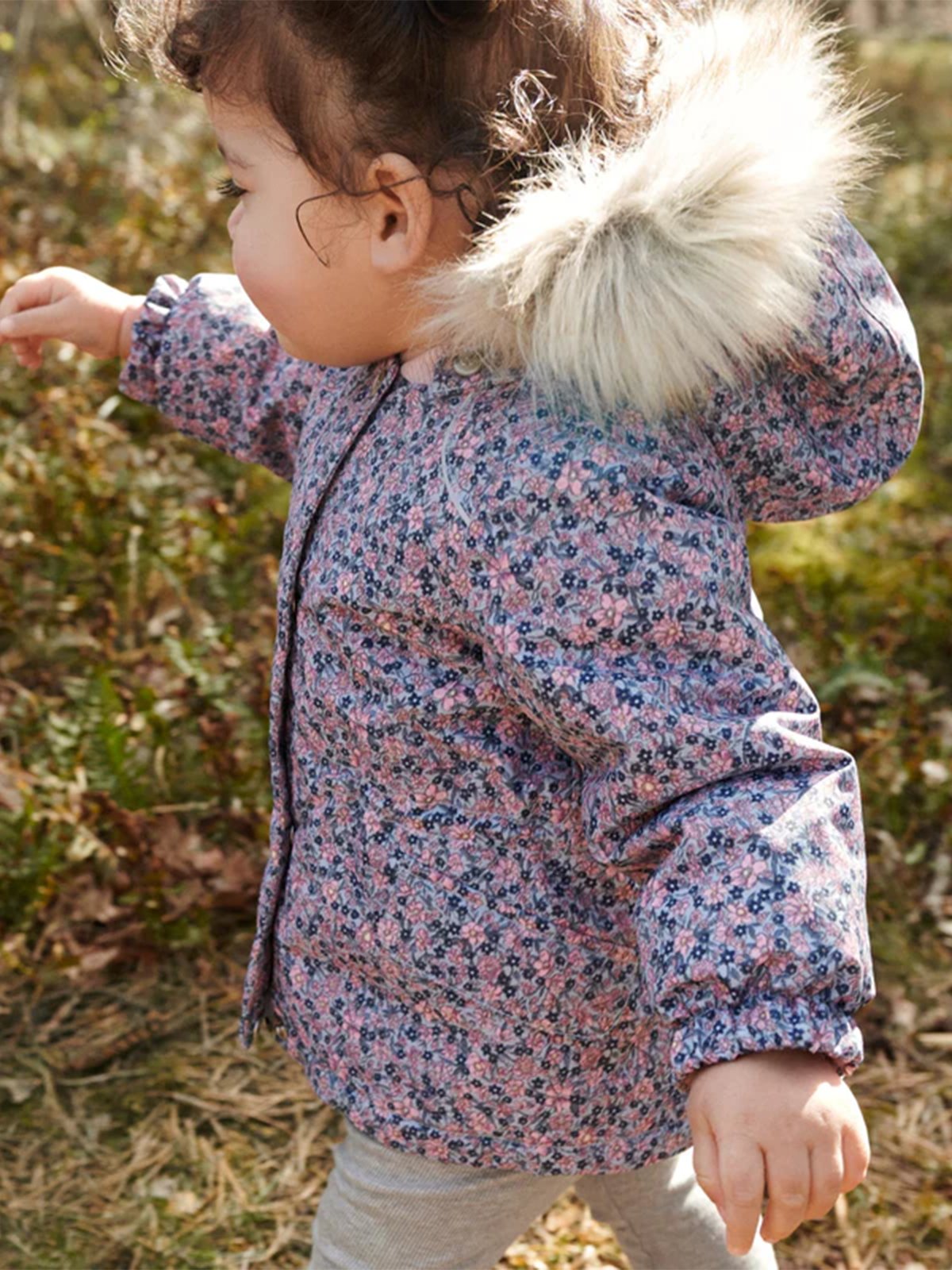 Wheat Jacket Mathilde Tech Winter Flowers