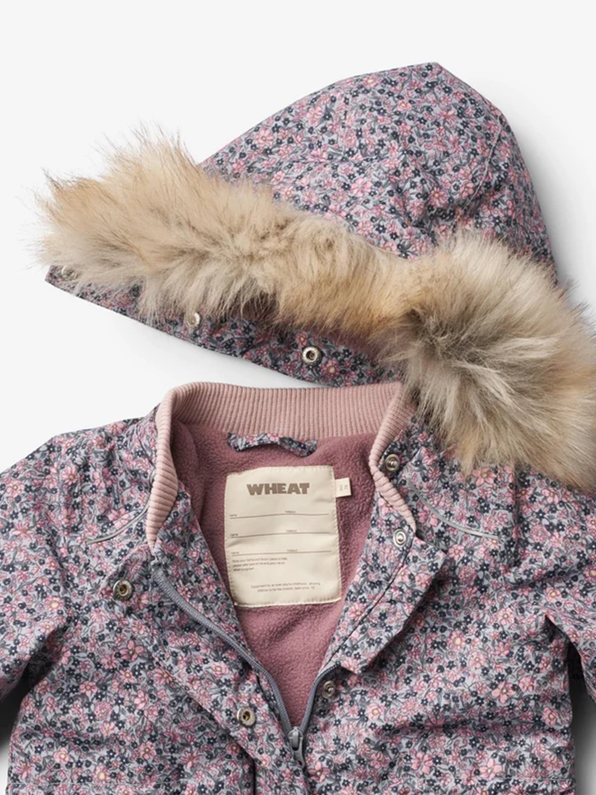 Wheat Jacket Mathilde Tech Winter Flowers