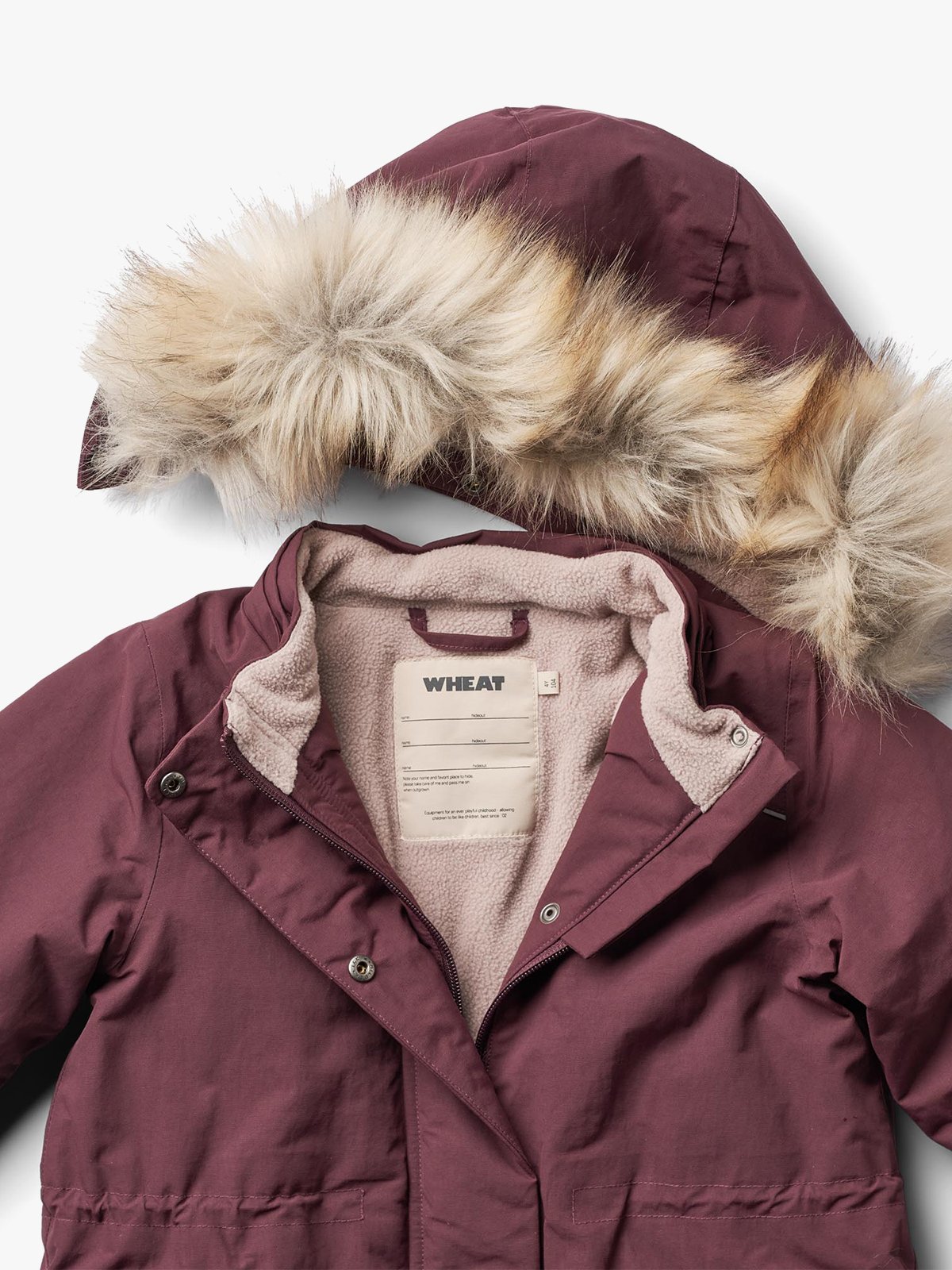 Wheat Jacket Mathilde Tech Purple Dawn