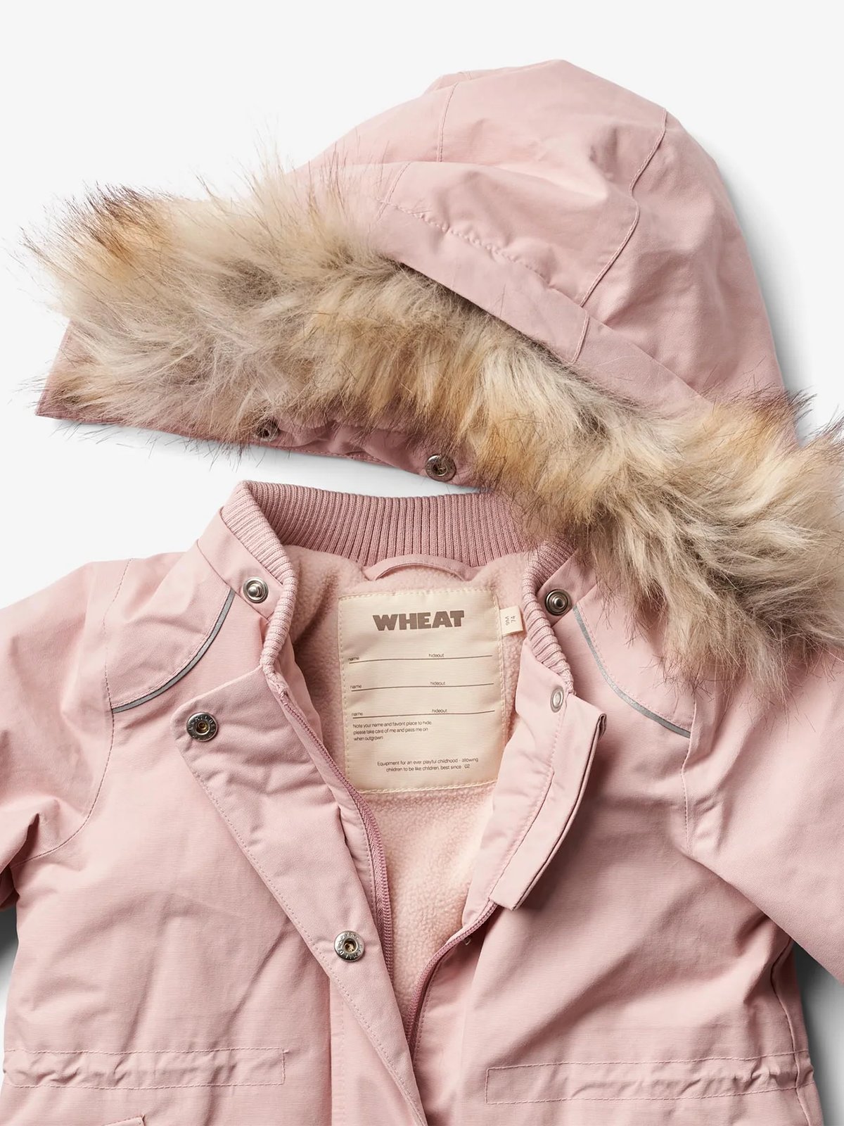 Wheat Jacket Mathilde Tech Rose Frost