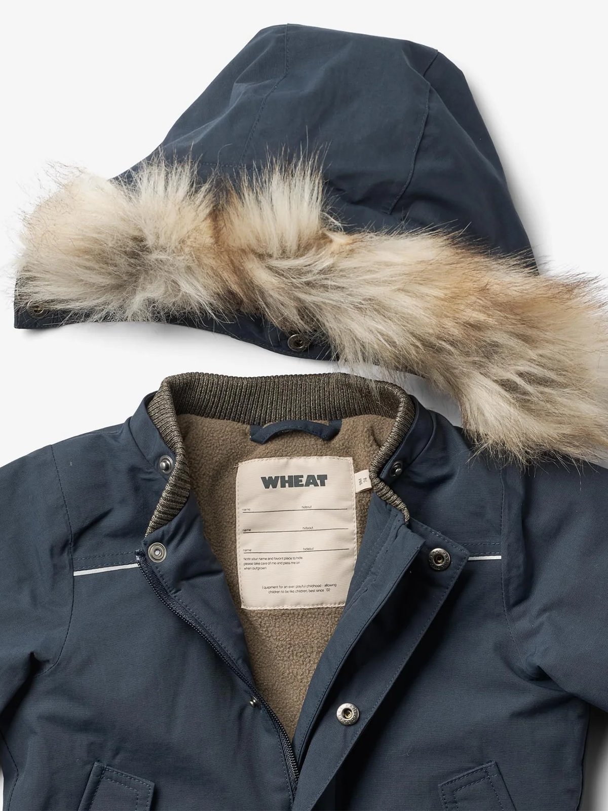 Wheat Jacket Kasper Tech Dark Blue